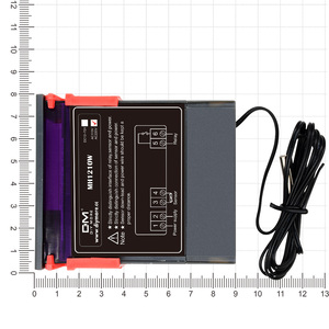 Termostato Digitale MH1210W 90-250V 10A 220V Regolatore <span class=keywords><strong>di</strong></span> Temperatura -50~110 Celsius Controllo Riscaldamento e Raffreddamento con <span class=keywords><strong>Sensore</strong></span> NTC - Product Image 4