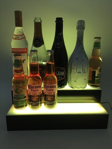 LED Bar Bottle <strong>Display</strong> Shelves 3 Steps Illuminated Bar <strong>Display</strong> <strong>Units</strong> - Product Image 4
