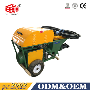 GLP-310 Motor Diesel/220V/380V Pompa Campur Semprot Mortar Semen Pasir Otomatis/Mesin Pencampur Plester Dinding - Product Image 6