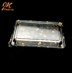 Caja <span class=keywords><strong>de</strong></span> plástico para Sushi, embalaje desechable para llevar Sushi, venta al por mayor - Product Image 1