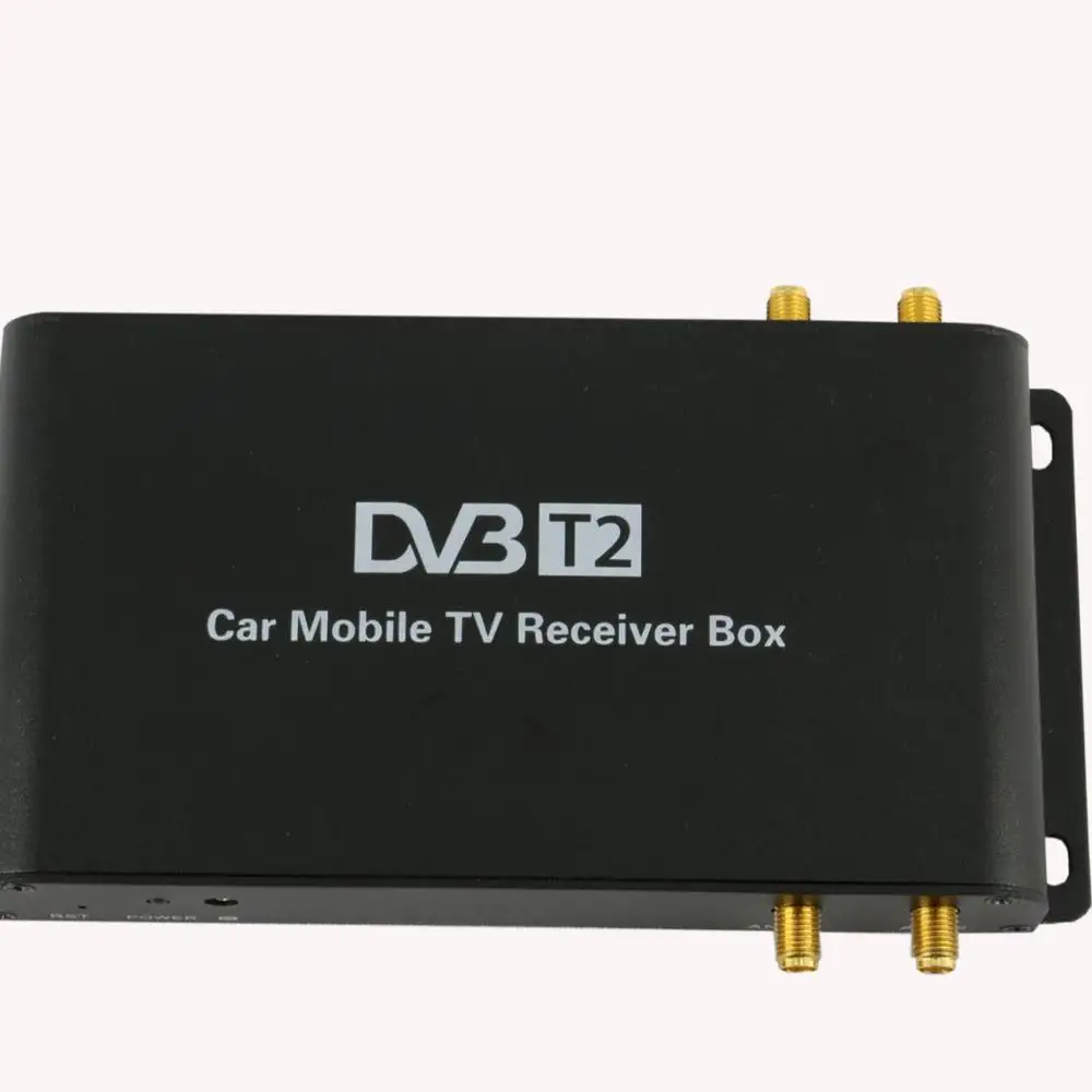 Araba dvb-t2 tv tuner 4 anten ile 4 yonga seti ile h.264 çözme fazla istikrarlı bir hız: 180 km/saat