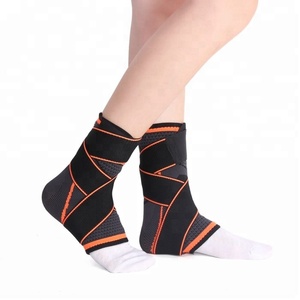 <span class=keywords><strong>Tobillera</strong></span> de doble cinturón transpirable de compresión ajustable para el dolor - Product Image 1