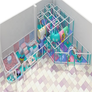 Zone de jeu modulaire, centre de jeu amusant pour l'intérieur, équipement doux - Product Image 3