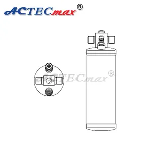Universal Auto AC Parts R134A Receiver Filter Drier For Air Conditioning System