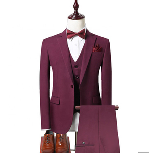 Abito blu scuro su misura <span class=keywords><strong>pantaloni</strong></span> da uomo per uomo Slim Fit uomo abito da sposa - Product Image 6