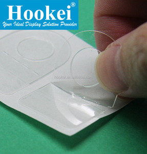 Onglets adhésifs pour col de bouteille PET à trou rond - Product Image 4