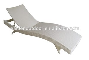 Ajustable en osier pliage chaise de plage / chaise longue / chaise longue chaise ( DH-9560 ) - Product Image 1