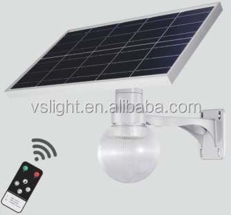 De gama alta impermeable al aire libre 6 W 9 W 12 W 15 W 20 W lámpara Luna luz solar del jardín