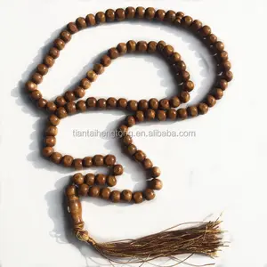 2016 alibaba best selling wood beads Islamic prayer bead rosary, glass tasbeeh, muslim prayer bead necklace