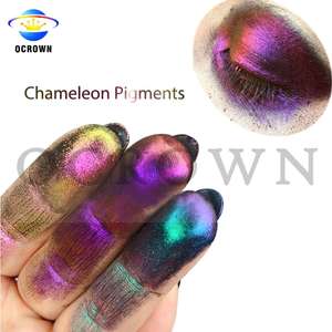 Pigment de caméléon sans échantillon, paillettes, changement de couleur, décoration, poudre dorée, fard à paupières - Product Image 4