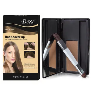 DEXE-Polvo para coloración del cabello, cubierta de raíz del cabello, retoque de raíz del cabello
