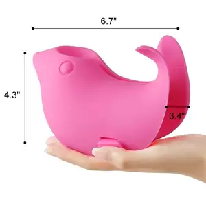 Baby safety bathroom accessory silicone bath faucet cover safety guard baby bath spout cover