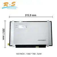 TFT LCD 14.0 Slim EDP 30 Pin Laptop LED Screen B140XTN02.D