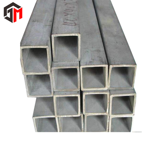Tube carré en acier galvanisé sans soudure, toute quantité commandée S45C tube carré sans soudure pour la construction mécanique