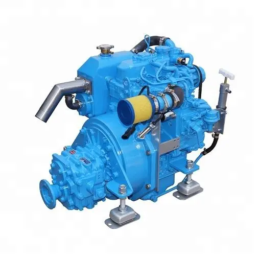 Motor diésel marino pequeño con caja de cambios, TDME-2M78 de 10,5 kW