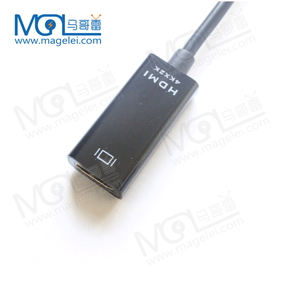 Cable Convertidor de Macho a <span class=keywords><strong>HDMI</strong></span> Hembra, Servicio OEM, Cable <span class=keywords><strong>DP</strong></span> a <span class=keywords><strong>HDMI</strong></span> de Alta Definición 4K*2K para Computadora - Product Image 3