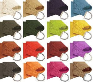 Tissu Polyester imperméable à l'eau avec PU enduit Pare-soleil, Triangle Pare-soleil <span class=keywords><strong>Voile</strong></span> - Product Image 4