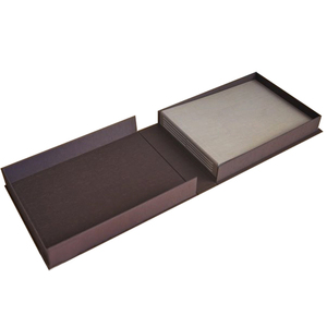 Caja de cartón de álbum de fotos de boda de alta calidad con Manejo de Impresión de recubrimiento UV de laminación mate en relieve - Product Image 5