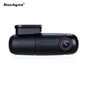 Blueskysea B1W HD 1080P 미니 와이파이 자동차 카메라 대시 보드 360 도 회전 커패시터 주차 모드 IMX323 자동차 DVR