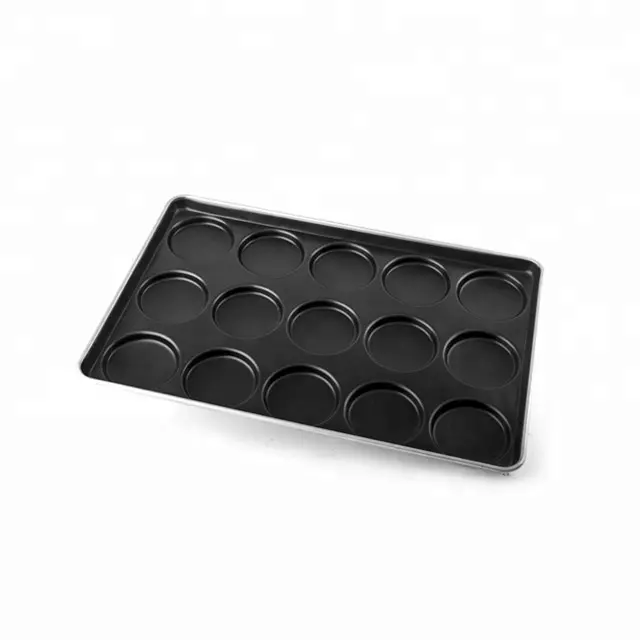 Bakeware 15 Light Cup Non-stick Muffin Fairy Cake Tray Biscuit Baking Tray cookie sheet pan hamburger pans