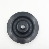 Diaphragme de pompe en caoutchouc renforcé de tissu de coton NBR pour pièces d'étanchéité de machines