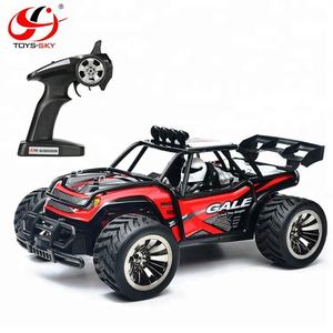 Alibaba China herstellung Newest Buggy auto 2.4G 4 Wheel stick Desert fuchs RC Truck Model 15 km/h