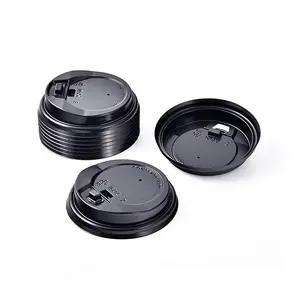 60mm 80mm 90mm 4 oz 8 oz 12 oz 16 oz डिस्पोजेबल प्लास्टिक पुनश्च पीपी Lids/ कवर के लिए पेपर कप