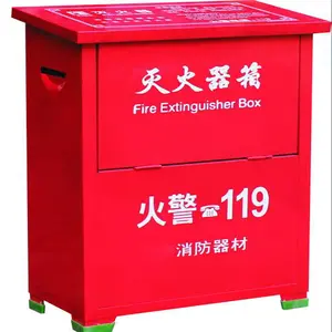 Alluminio Fiamma Porta Tagliafuoco Cabinet Box per Fuoco Idrante Cabinet