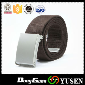 Usine prix de nombreux <span class=keywords><strong>oeillet</strong></span> bleu mode tissu hommes ceintures - Product Image 1