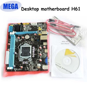 2018 vente chaude prix concurrentiel OEM H61 1155 carte mère avec <span class=keywords><strong>2</strong></span> * <span class=keywords><strong>DDR3</strong></span>/1 * SPDIF/8 * usb <span class=keywords><strong>2</strong></span>.0/10 * COM/16 gb ram - Product Image 1