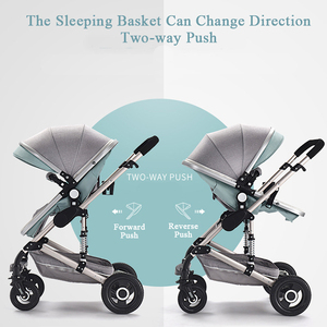 Vente chaude bébé poussette pour Infannt Coche Para Bebé cadre en alliage d'aluminium bébé poussette <span class=keywords><strong>cabine</strong></span> approuvé poussette pour bébé - Product Image 2