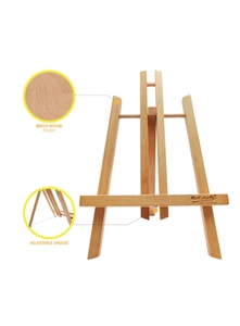 モンマルテミニディスプレイイーゼルスタンドブナスモール、アートイーゼル、アーティストイーゼル - Product Image 3