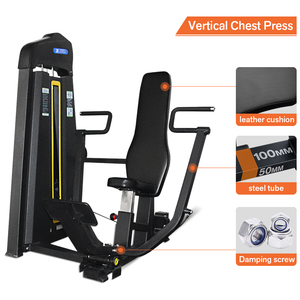 Ticari fitnes ekipmanları mukavemet makinesi Fitness aleti dikey göğüs basın - Product Image 2