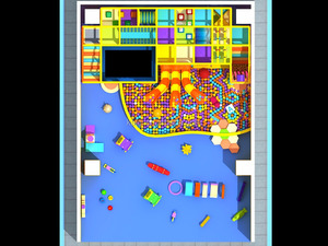 Set di Attrezzature per Parco Giochi al Coperto per <span class=keywords><strong>Bambini</strong></span>, Area Giochi Morbida Commerciale - Product Image 2