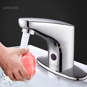 ARROW-Grifo de agua automático moderno para cocina y baño, sensor de movimiento para lavabo con válvula de cerámica de un solo orificio - Product Image 2
