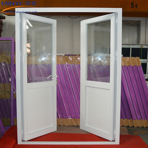Porte Esterne in Alluminio/Porta a Battente in Alluminio con Doppio Vetro Stile Apribile a Doppio Pannello - Product Image 4