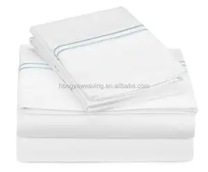 Top selling high quality embroidered hotel bedding set for wholesale