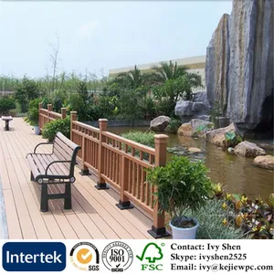 Bench Board Outdoor Plant Terrace Railing Water Proof Balcony Slat ANTI- rot Wood Like WPC Products