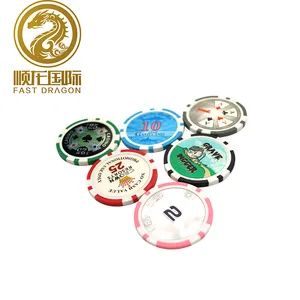 Retro Accesorios de póquer Poker Dealer Button pequeño grande, ABS arcilla Poker de Casino juego de mesa Mahjong contadores