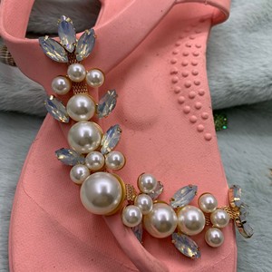 Ngọc Trai Trang Trí Giày Quyến Rũ Hoặc Pedants Cho Sandal <span class=keywords><strong>Flip</strong></span> Flop - Product Image 5