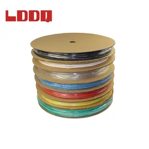 LDDQ ROHS อนุมัติสารหน่วงไฟแขนท่อฉนวนความร้อนท่อหด6มิลลิเมตรสีเหลืองแรงดันต่ำ,ฉนวนกันความร้อนที่กำหนดเอง