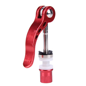 Abrazadera de asiento de bicicleta de aleación de aluminio, accesorios de bicicleta de montaña de liberación rápida con perno de pincho para tija de sillín de bicicleta - Product Image 3