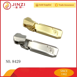 Moda fábrica de logotipo personalizado de metal ykk <span class=keywords><strong>cursor</strong></span> de la cremallera - Product Image 2