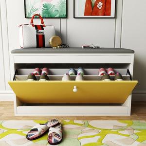 One Door <strong>Shoe</strong> <strong>Rack</strong> <strong>with</strong> Seat,storage <strong>Shoe</strong> Stool, <strong>Bench</strong> Design <strong>Shoe</strong> Cabinet <strong>With</strong> PU Seat - Product Image 3