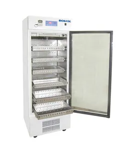 BIOBASE Hospital Double Glass Door Auto Defrost Blood Bank Refrigerator/Medical/Laboratory Blood Storage Freezer
