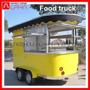 Multifunktion aler, sehr beliebter Mini-Food-Truck/Fast-Food-Wagen/Hot-Dog-Verkaufs wagen
