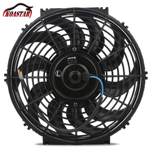 10 pales en S, 4,5 A, débit d'air 1730 CFM, 2250 tr/min, ventilateur universel mince, poussée/tirage, refroidissement électrique du <span class=keywords><strong>radiateur</strong></span>, 12 V, 80 W - Product Image 3