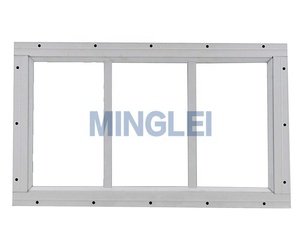 MINGLEI fenêtres métalliques hangar arbre maison application économie <span class=keywords><strong>pas</strong></span> <span class=keywords><strong>cher</strong></span> en aluminium imposte hangar fenêtres de <span class=keywords><strong>jardin</strong></span> pour poulailler - Product Image 1