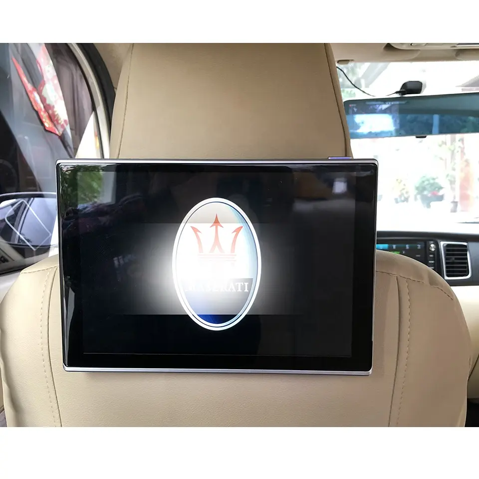 IPS dokunmatik Tablet araba kafalık monitörler Maserati Levante Ghibli Gran Turismo Quattroporte kafalık yastık Video oynatıcı