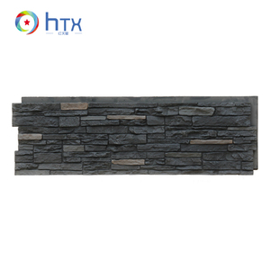 Painel de Parede de Pedra Empilhada em Pedra Falsa Pu - Product Image 1